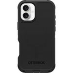 OtterBox iPhone 16 Plus Defender Series Case - Black (Single Unit Ships in polybag)