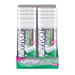 Happydent White, Xylitol Sugarfree Spearmint Flavour,Chewing Gum Bottle Pack, 193.6g (8 Units x 24.2 g Each)