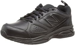 New Balance 624V4, Women's Multisport Indoor Shoes, Black, 9.5 US