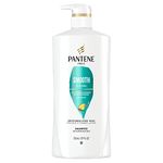 PANTENE PRO-V Smooth & Sleek Shampoo, 17.9oz/530mL