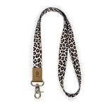 Yihor ID Lanyard, Keychain Lanyard Neck Lanyard Key Chain Holder Cool Lanyard for Keys Lanyard for Women Lanyard for Kids (Brown)