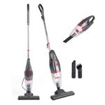 Beldray BEL0770N-GRY 2-in-1 Upright Stick Vacuum Cleaner – Corded Handheld Vac for Pet Hair, Lightweight Car Vacuum, Stairs/Upholstery, Bagless 1L Dust Tank, HEPA Filter, Crevice & Brush Tools, 600W