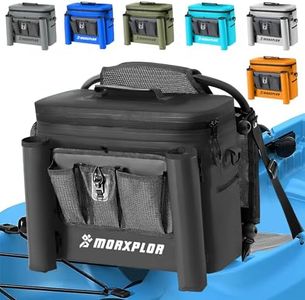 MORXPLOR Kayak Cooler,Waterproof Kayak Seat Back Cooler for Kayaking,Kayak Accessories Cooler Bag,Protable Ice Chest,Beach Cooler,Travel Cooler for Camping or Lunch Bag