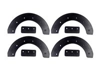 Pro-Parts 302565ma 302565 Replacement Rubber Paddle Set for Craftsman Murray Snowblower