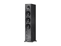 Monolith T5 Floorstanding Tower Speaker - Black (Each) Powerful Woofers, Punchy Bass, High Performance Audio, for Home Theater System - Audition Series