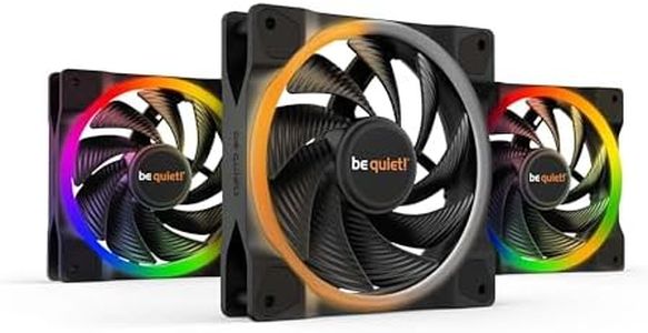 be quiet! Light Wings 120mm PWM high-speed Triple Pack, 3 ventole incluse, LED ARGB, tanti colori e modalità, pale ottimizzate per il rumore, pressione statica elevata, turbolenze a basso rumore
