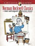 Adult Coloring Norman Rockwell Classics from The Saturday Evening Post Coloring Book