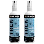 Pyramid 100 Millilitre Trek Sensitive (Formerly Repel Sensitive) Insect/Mosquito Repellent Non DEET Saltidin Spray (100 Millilitre, 2 Bottles)