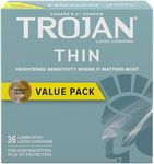 Trojan Thin Lubricated Latex Condom