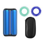 Neyared 4PCS Roller Fidget Toy Set, Silent Fidget Toys with 2PCS Skin Picking Fidget Toys Finger Spring and Storage Bag