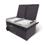 Bluefin Active Ice Cache 95L | Portable Travel Fridge | Advanced Cooling & Freezing Technology | Energy Efficient Charging | Dual Storage Compartments | Smartphone App Control | LCD | AC & DC