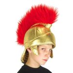 HENBRANDT Roman Fabric Helmet, One Size, Children's Costume Headwear