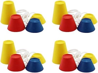 Juego de 4 Jumbo Tees de Golf Caucho, 16 Piezas Tees de Golf de Invierno de Goma, Varias Alturas y Tees de Golf de Goma Multicolor