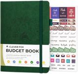 Clever Fox Budget Book – Financial Planner Organizer & Expense Tracker Notebook. Money Planner Account Book for Household Monthly Budgeting and Personal Finance. Compact Size 5.3" x 7.7" – Moss Green
