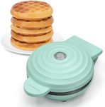 CROWNFUL Mini Waffle Maker Machine,