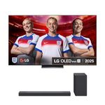 LG OLED83C55LA 83-Inch OLEDevo AI 4K UHD Smart TV bundle USC9S Bluetooth Soundbar 4.1 channel, 400W