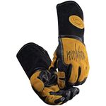 Caiman 1832-6 Welders and Foundry Gloves Gold XL