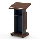 CCNOS Heavy-Duty Podium Lectern Stand usefull for conferences, seminars, schools, Pulpit/Lectern Ideal for Churches, Institutes, Offices and Eventscolleges, and universities and public events (001)