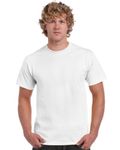 Gildan Men's Heavy Cotton Tee T-Shirt, White, X-Large