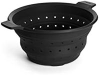 Woll WSI28 Concept Plus Multi-Function Collapsible Silicone Steamer & Colander Insert, 11", Gray