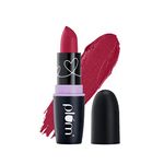 Matterrific Lipstick | Highly Pigmented | Nourishing & Non-Drying | 100% Vegan & Cruelty Free | Go Rouge - 125 (Raspberry Pink)