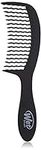 Wet Brush Detangling Comb, Black - 