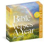 365 Bible Verses-A-Year Page-A-Day® Calendar 2025: Timeless Words from the Bible to Guide, Comfort, and Inspire