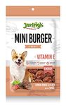 JerHigh Mini Burger Dog Treats - 100 g (Pack of 5)