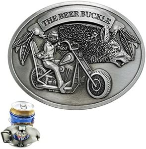 Beer Belt Buckle - Portable Hands- Beverage Can Holder,Outdoor Portable Hands- Beer Bottle Belt Clip Holder for Man Kot-au