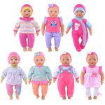 7sets Doll Playtime Outfits Clothes Hat Headband for 10-inch Baby Dolls /12-inch Alive Baby Dolls New Born Baby Dolls