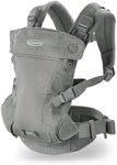 Graco Cradle Me 4 in 1 Baby Carrier - Mineral Grey, Includes Newborn Mode with No Insert Needed, Supports 3.6-15.8 kg (8-35 lb)