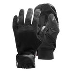 BLACK DIAMOND Equipment Wind Hood Gridtech Gloves - Black - Extra Small