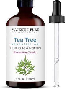 MAJESTIC PURE Tea Tree Essential Oil, Therapeutic Grade, Pure and Natural Premium Quality Oil, 4 fl oz