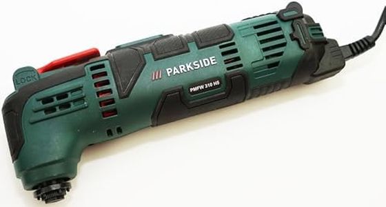 Parkside PMFW 310 F4 Outil multifonction électrique avec 5 embouts 230 V