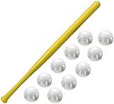 Original Wiffle® Bat and Wiffle® Ball Baseball Gift Set Value Bundle (Bat with 10 Balls)