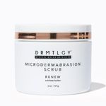 DRMTLGY Microdermabrasion Scrub & Mask – 2 oz | Exfoliator for Acne Scars, Blackheads, Pores & Texture | Gentle, Non-Abrasive Facial Treatment for Smooth, Radiant Skin