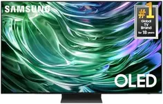 SAMSUNG 55-Inch Class OLED 4K S90D Series HDR+ Smart TV w/Dolby Atmos, Object Tracking Sound Lite, Motion Xcelerator, Real Depth Enhancer, 4K AI Upscaling, Alexa Built-in (QN55S90D, 2024 Model)