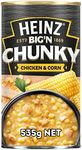 Heinz Big N Chunky Chicken & Corn Soup Can 535g