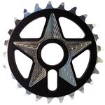 USAmade 25T SHARKTOOTH Supernova BMX Sprocket, Aircraft Aluminum Alloy-Made in USA- New
