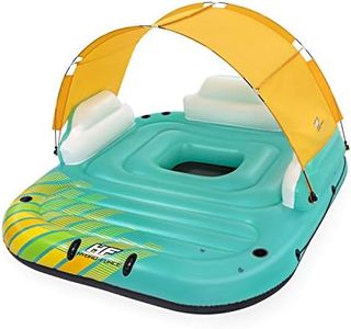 Bestway Sunny Lounge Island Inflatable Floating Airbed, 3.00 m x 2.75 m