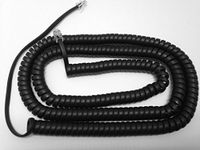 The VoIP Lounge 25 Ft Long Handset Curly Cord for Alcatel Lucent OmniPCX IP Touch & Digital Series Phone 4008 4018 4019 4028 4029 4038 4039 4068 8028 8029 8038 8039 8058