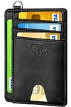 FurArt Credit Card Holder Wallet, Slim RFID Blocking Minimalist Women's Card Wallet