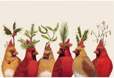 Hester & Cook Cardinal Party Paper Placemats Set/24 American Made