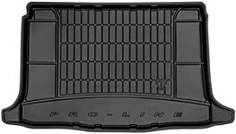 DBS Car Boot mat - Custom Made - car Boot Tray - Raised Edges Rubber - Anti-Slip - Easy Maintenance - Steering Wheel Left - 1766583