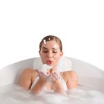 ASAB Bath Pillow | Soft Padded Bath Cushion | Head And Neck Support Pillow | Waterproof Headrest | Anti Slip Neck Back Pillow | Spa Relax Pillow | Bathroom Accessories