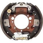 Dexter K23-403-00 Complete Hydraulic Brake Assembly for 8K Axle Right-Hand 12-1/4" x 3-3/8" Self-Adjusting 4-Bolt