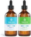 1ness Chlorine Dioxide Kit | 2 Part Liquid 8oz Set | Hydrochloric Acid 4% (HCl) : Sodium Solution 28%
