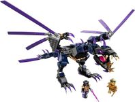 LEGO 71742 NINJAGO Legacy Overlord Dragon Figure, Toy with Collectible Golden Ninja Lloyd Minifigure, Gift Idea for Boys and Girls