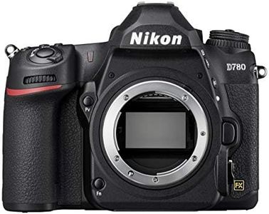 Nikon D780 Body Fotocamera Reflex Digitale, 24.5 MP, CMOS FX Full Frame, 2 Slot Card SD, Face Detect in AF Live View, Mirino Ottico, fino a 12 FPS, Lexar SD 64GB 800x (Nital Card)