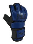 Everlast Core Everstrike Gloves | Cross Functional and Multi-Purpose Workout Gloves - Blue, Large